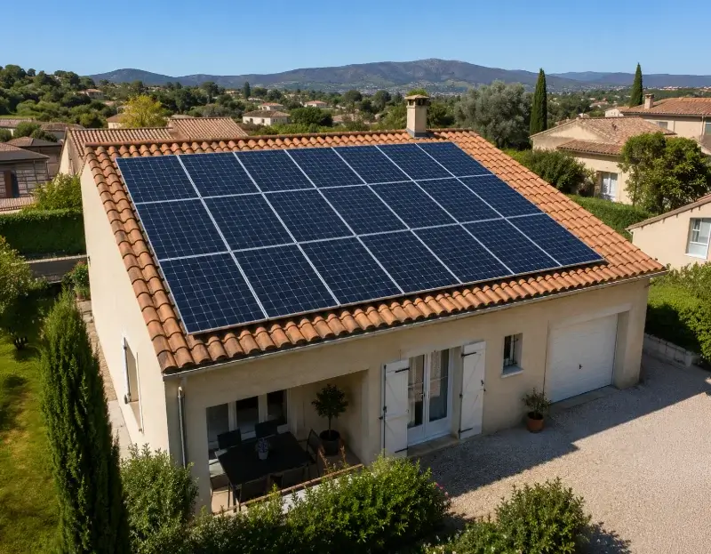 Prime à l'autoconsommation panneaux solaires Dénat — aide financière de l'État